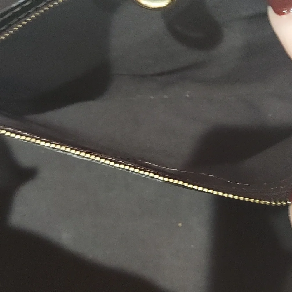 Louis Vuitton Amarante Vernis Wilsher Pm Tote Satchel